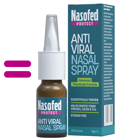 Pack Shot Nasofed Anti Viral Nasal Spray